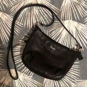 Black Coach Leather Purse